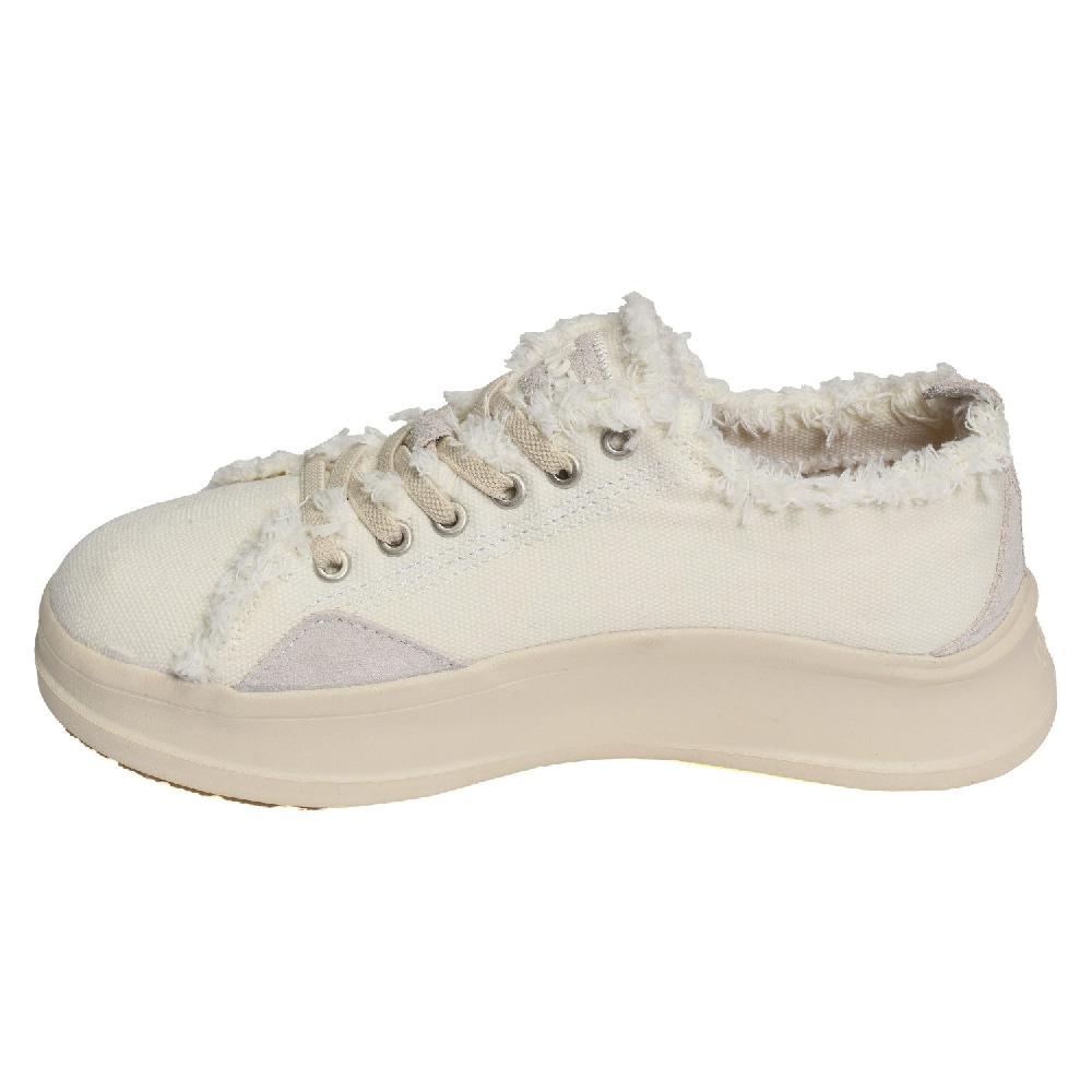 Le Bos Megan Ivory Lofty Women's Canvas Platform Sneakers MEGAN-LOFTT-IVO