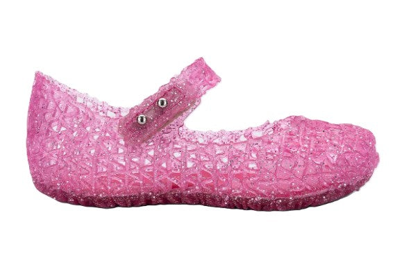 le bos Mini Melissa Pink Campana Girls Shoes 32995-AJ849