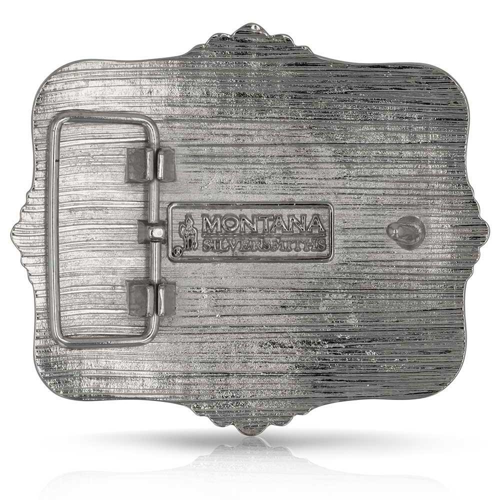Le Bos Montana Silversmiths Code Of The West Buckle A1038P