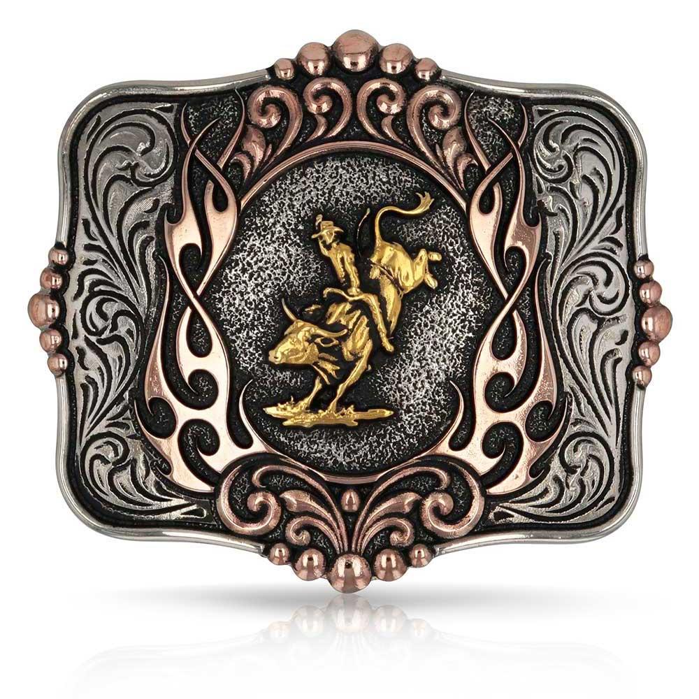 le bos Montana Silversmiths Code of the West Buckle A1038P