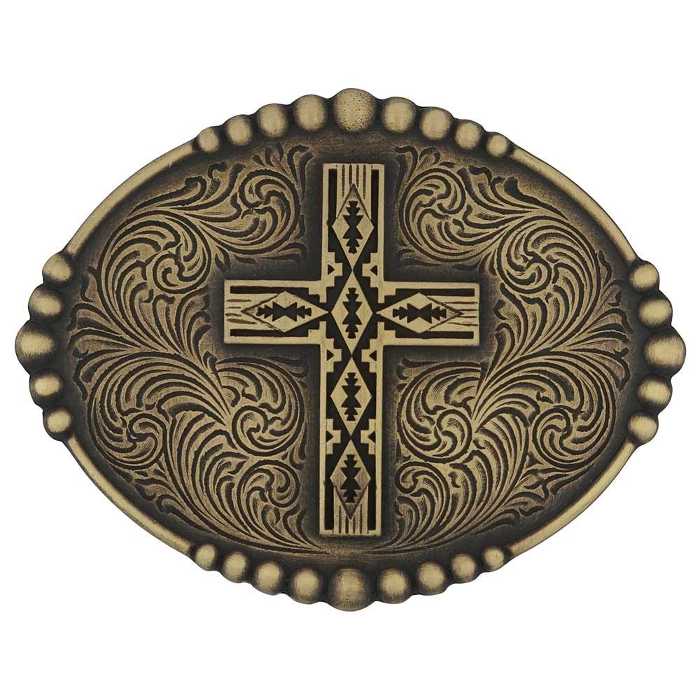le bos Montana Silversmiths Faith of the Southwest Buckle A1026P