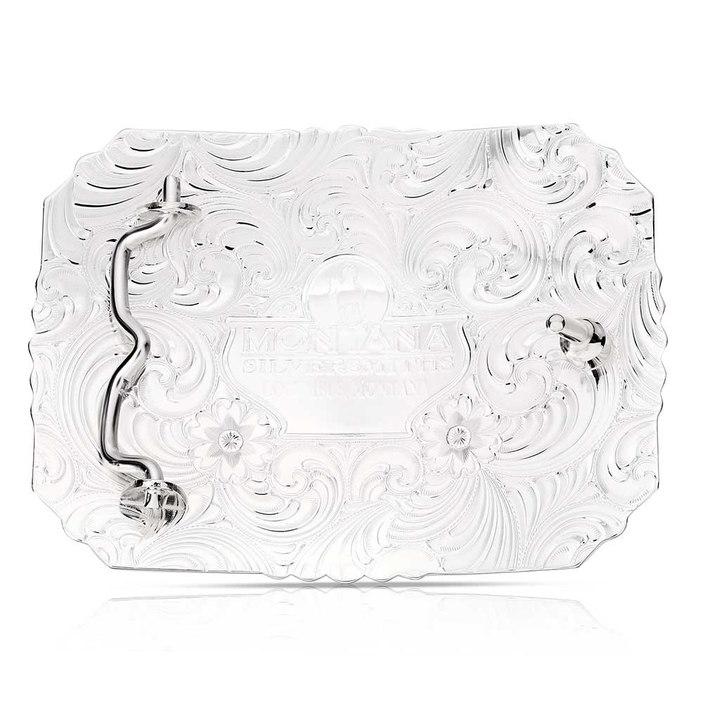 Le Bos Montana Silversmiths Southwest Origins Buckle With Longhorn 52910-767M