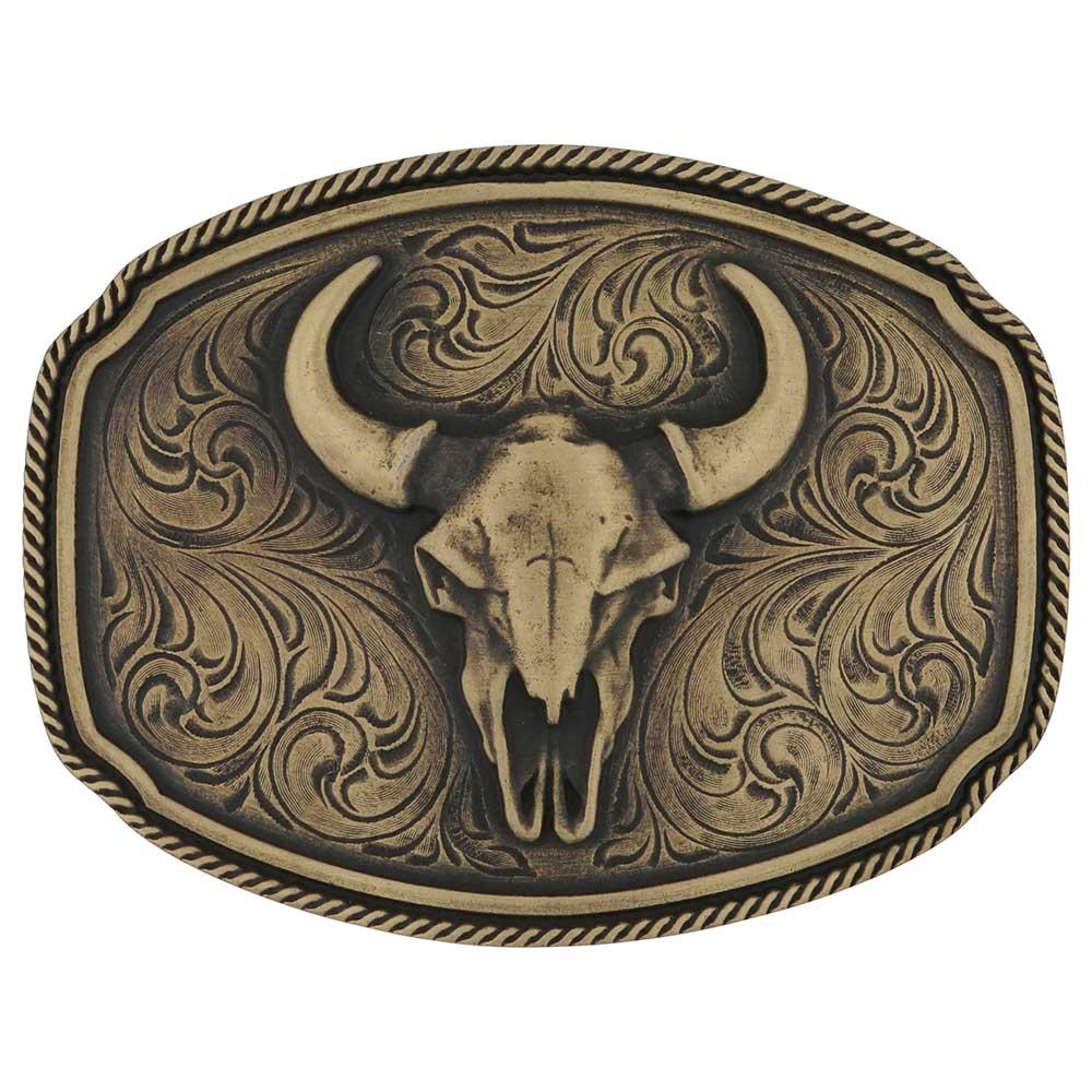 le bos Montana Silversmiths Wild Ambition Brass Buckle A1023C