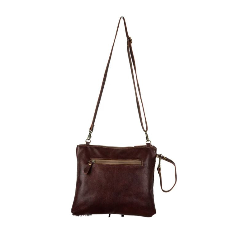 Le Bos Myra Bag Rosalinda Cross Stitched Leather And Hairon Bag S-7370