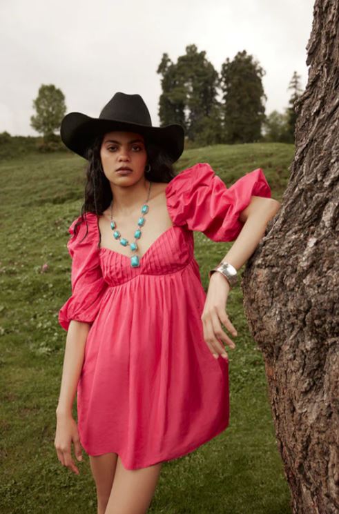 Le Bos Myra Bag Turquoise Nazlini's Hope Festoon Necklace S-11019