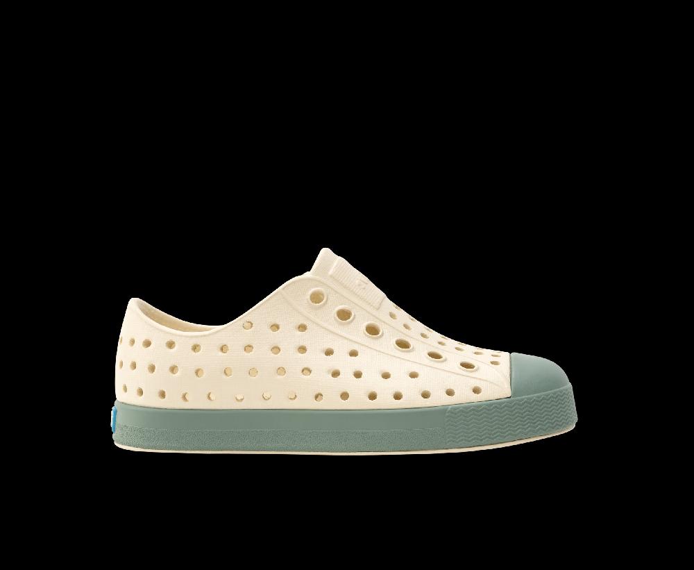 le bos Native Bone White/Relax Green Jefferson Toddler Shoes (sizes 8-10) 13111500-1887-C