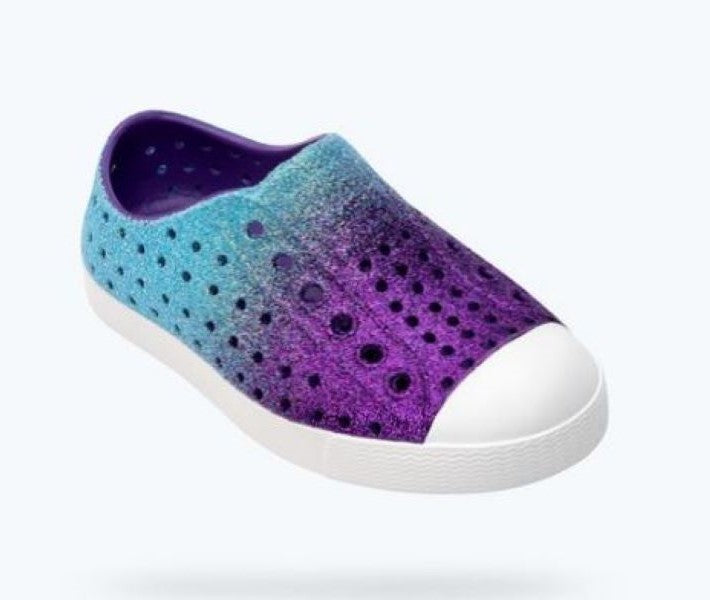 le bos Native Saba Starfish Bling/Shell White Jefferson Youth Shoes 15100112-4530