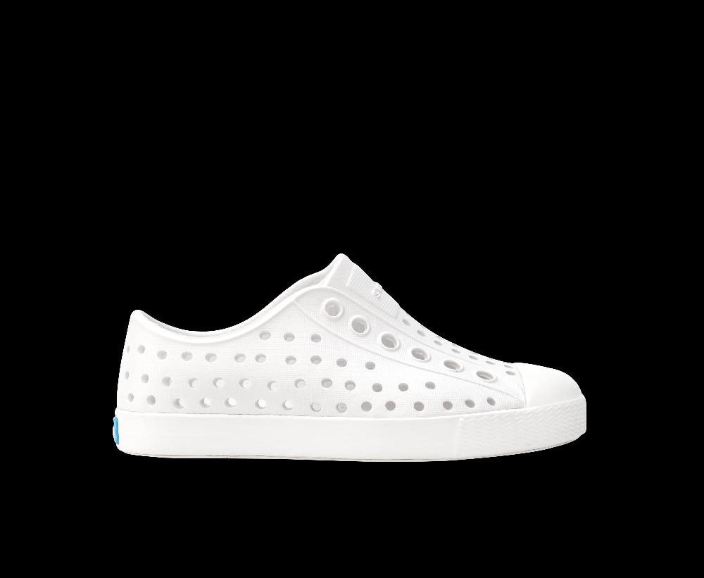 le bos Native Shell White/Shell White Jefferson Toddler Shoes (Sizes 8-10) 131001001999-C