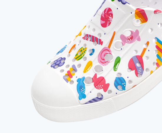 Le Bos Native Shell White/Shell White/Retro Candy Jefferson Little Kids Sneakers 13111501-9260-C