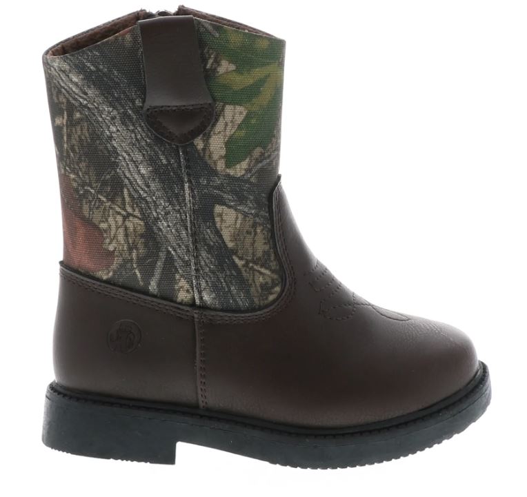 Le Bos Northside Partner Brown Toddler Cowboy Boots 313401T