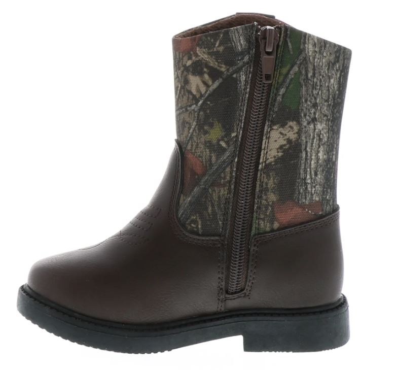 Le Bos Northside Partner Brown Toddler Cowboy Boots 313401T