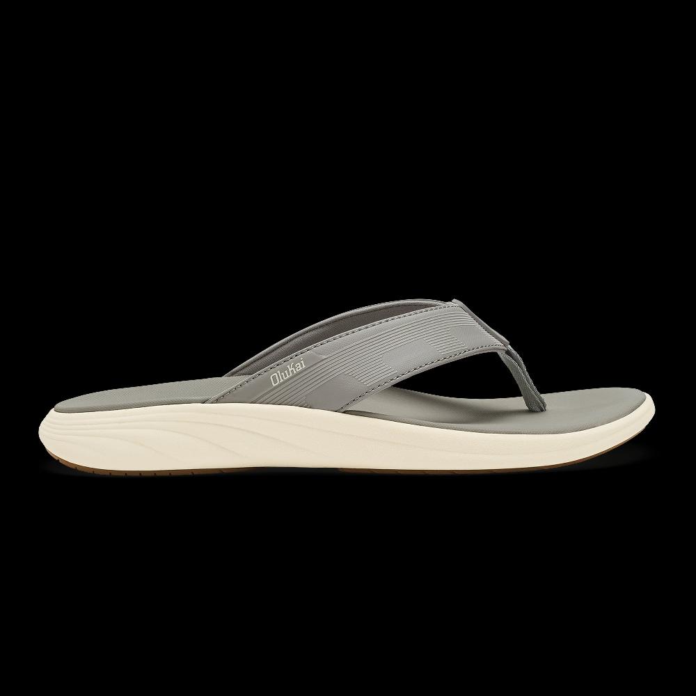 le bos Olukai Ash Malana Toe Post Men's Sandas 10548-AUAU