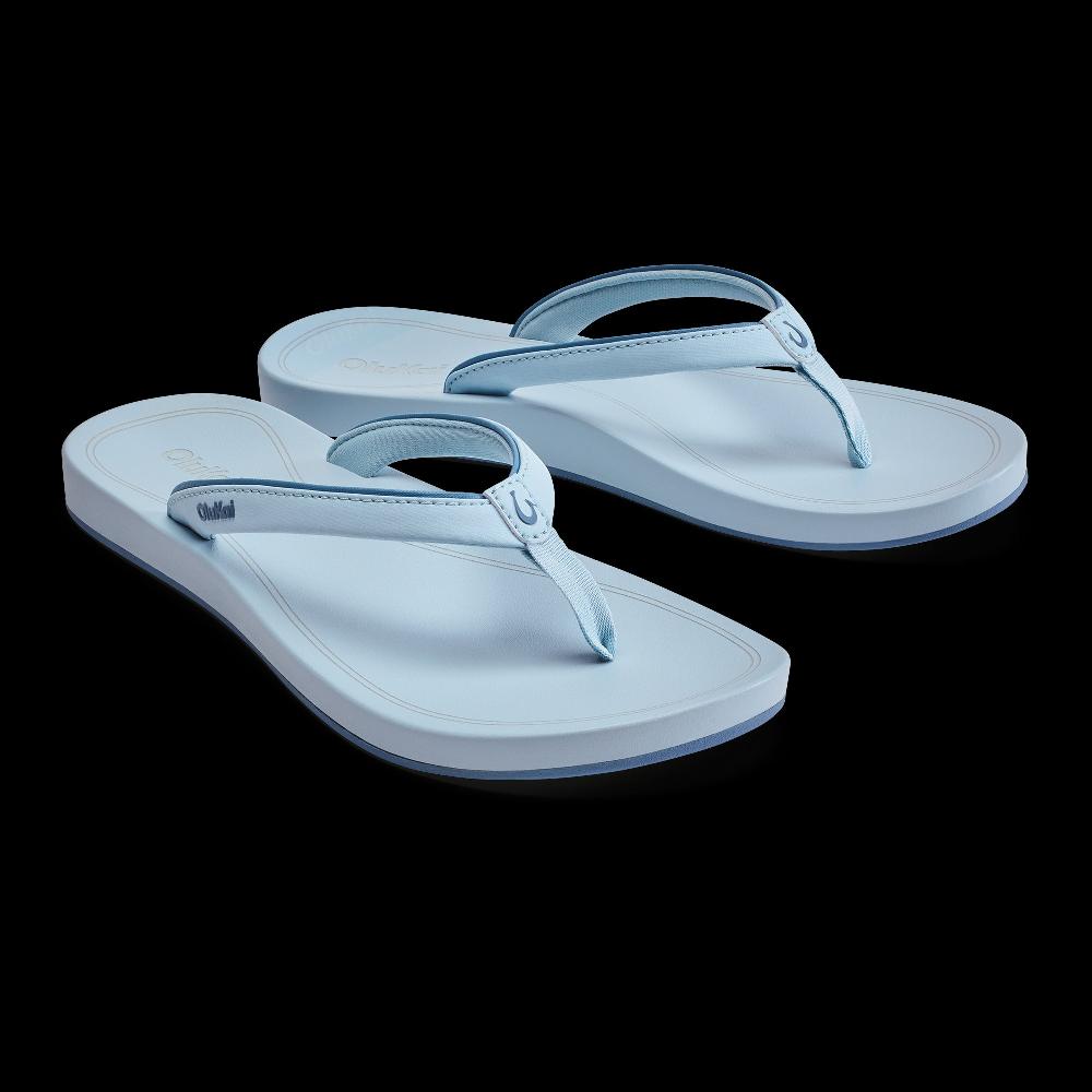 Le Bos Olukai Bright Sky Uiki Women's Water Friendly Beach Sandals 20537-5X5X