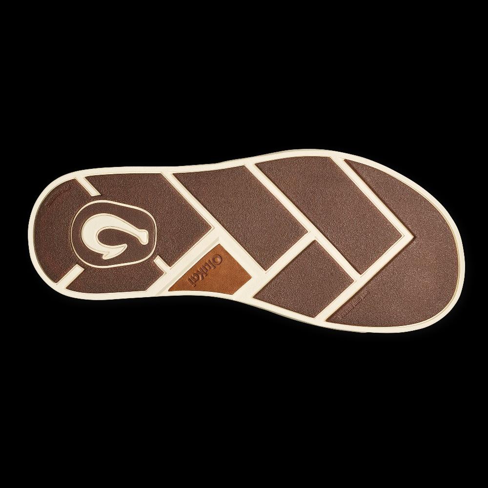 Le Bos Olukai Fox Olali Men's Leather Sandals 10552-FXFX