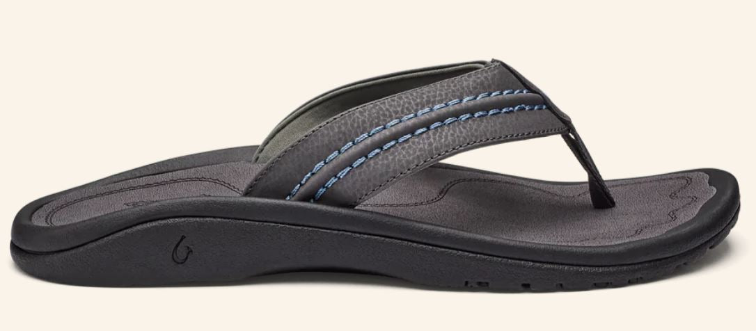 Le Bos Olukai Pavement Hokua Mens Comfort Sandals 10161-PVPV