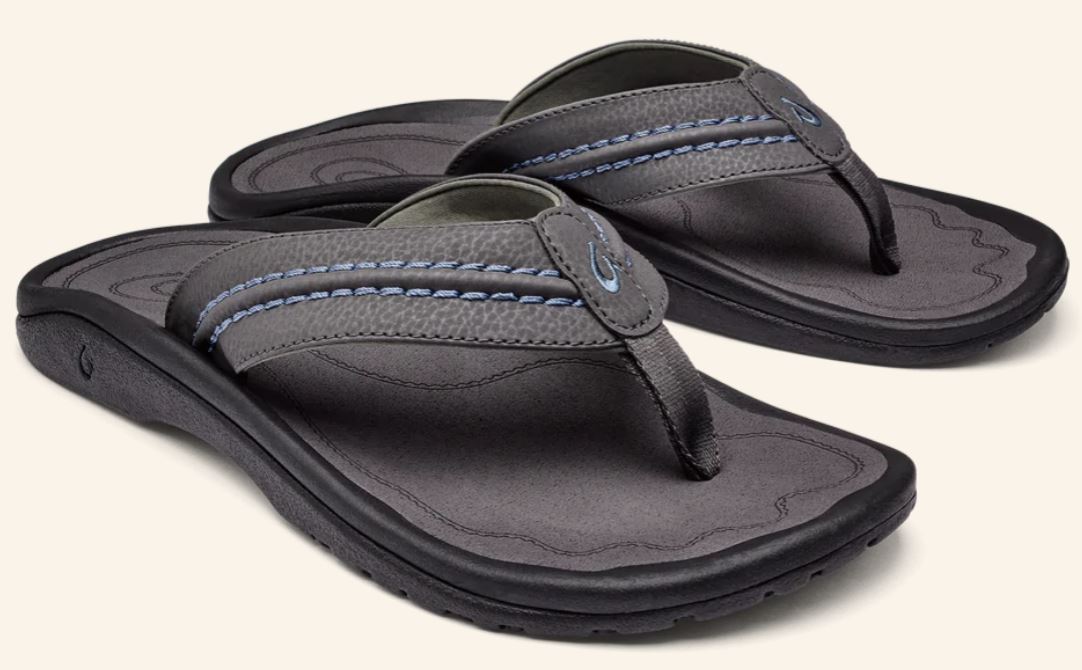 le bos Olukai Pavement Hokua Mens Comfort Sandals 10161-PVPV