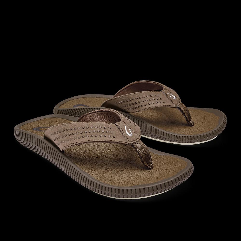 Le Bos Olukai Ulele Mustang/Mustang Men's Comfort Sandals 10435-1313