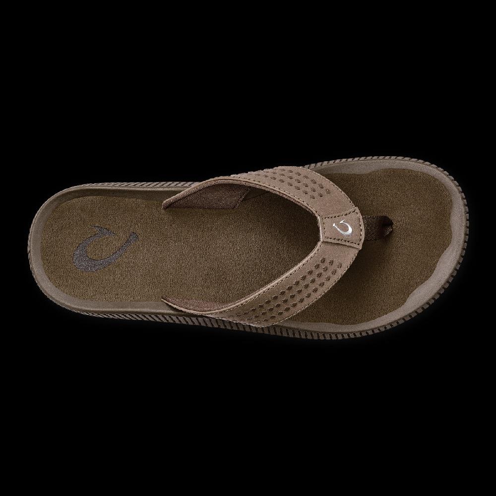 Le Bos Olukai Ulele Mustang/Mustang Men's Comfort Sandals 10435-1313