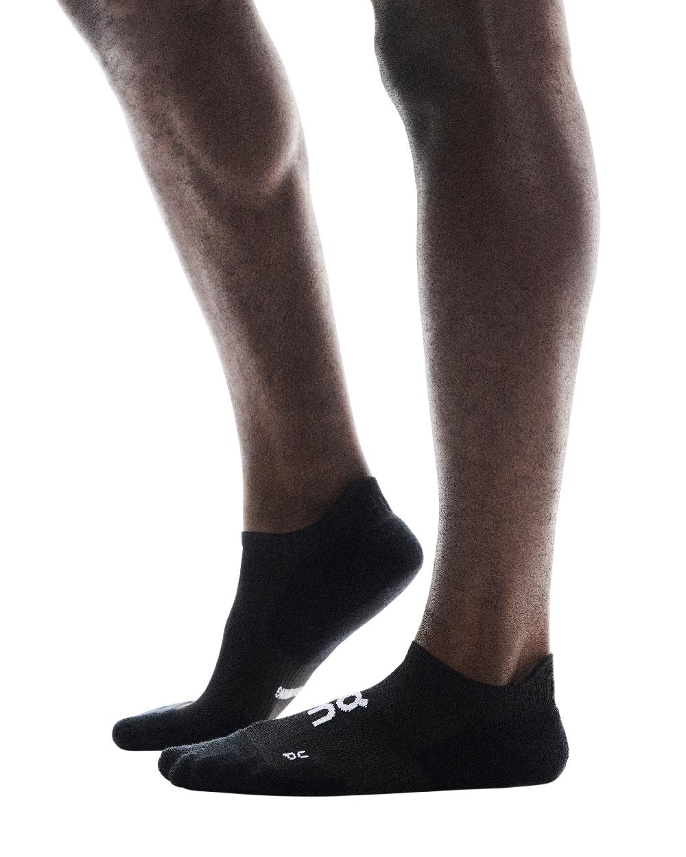 Le Bos On Black Core Run Socks Low 2P (Black) 2UF10080553