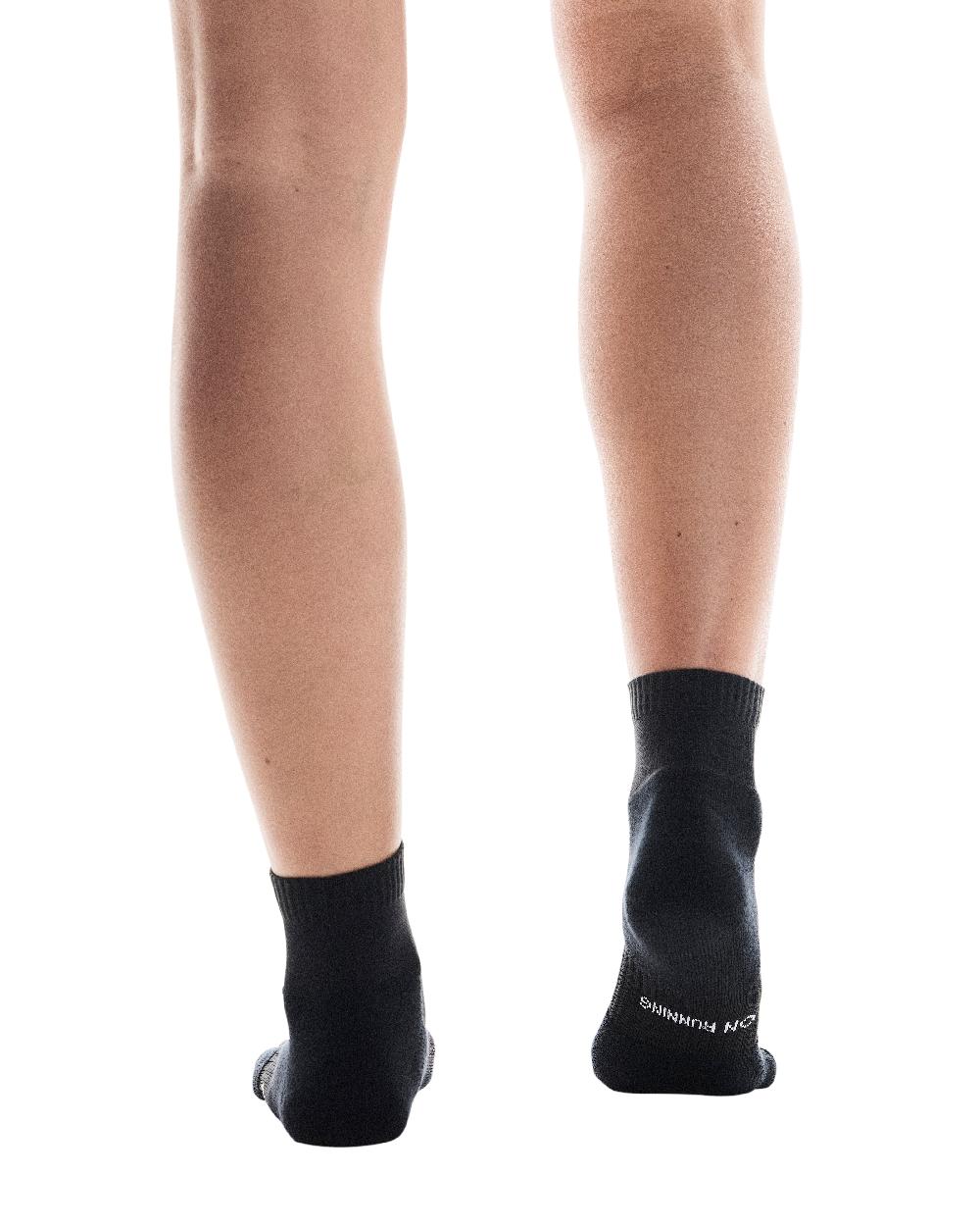 Le Bos On Black Core Run Socks Mid 2P (2 Pair) 2UF10070553