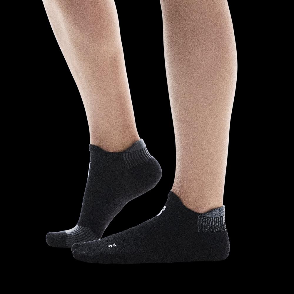 Le Bos On Black/Eclipse Performance Run Socks Low 2UF10060106