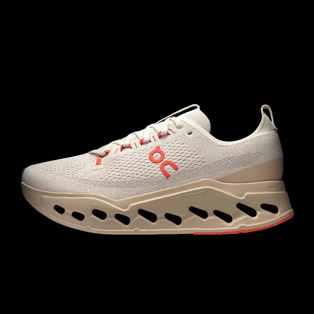 Le Bos On Ivory/Salmon Cloudsurfer Max Women's Running Shoes 3WF30223297
