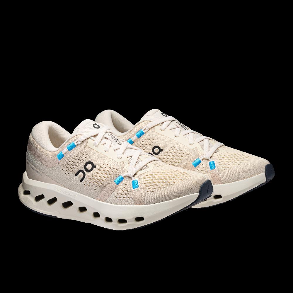 le bos On Pearl/Ivory Cloudsurfer 2 Women's Running Shoes 3WF10102143