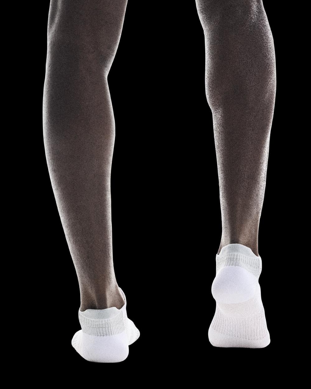 Le Bos On White/Glacier Performance Run Socks Low 2UF10060813