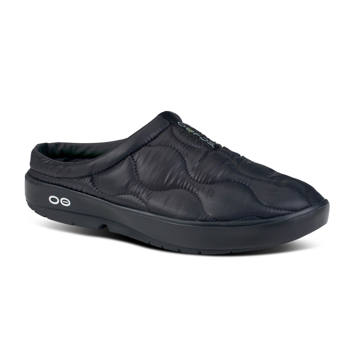 le bos OOFOS Black OOCOOZIE Thermo Mule Men's Recovery Shoes 58286