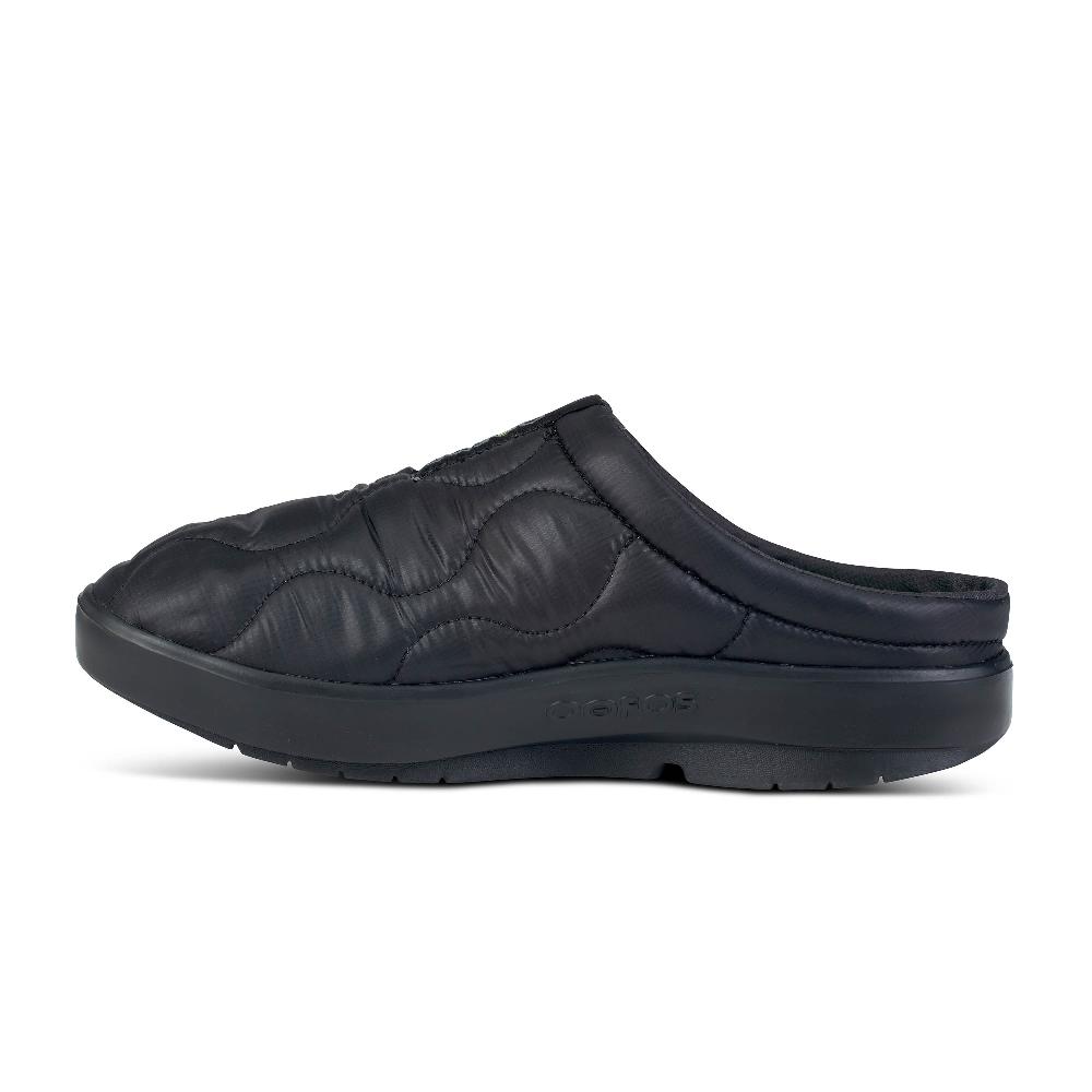 Le Bos Oofos Black OOcoozie Thermo Women's Mule Shoe 5276-BLLK