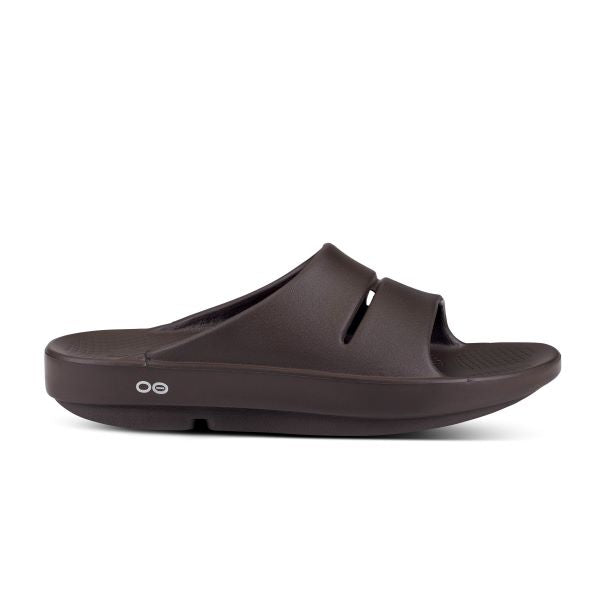 Le Bos Oofos Mocha Ooahh Mens Slide Sandals 1100-MOCHA