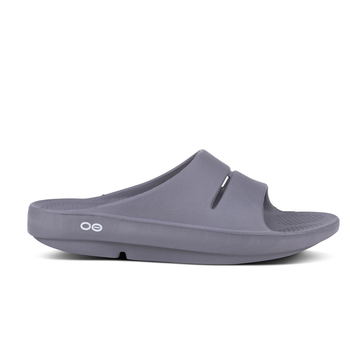 Le Bos OOfos Slate OOahh Slide Men's Sandals 1100-SLATE-MENS