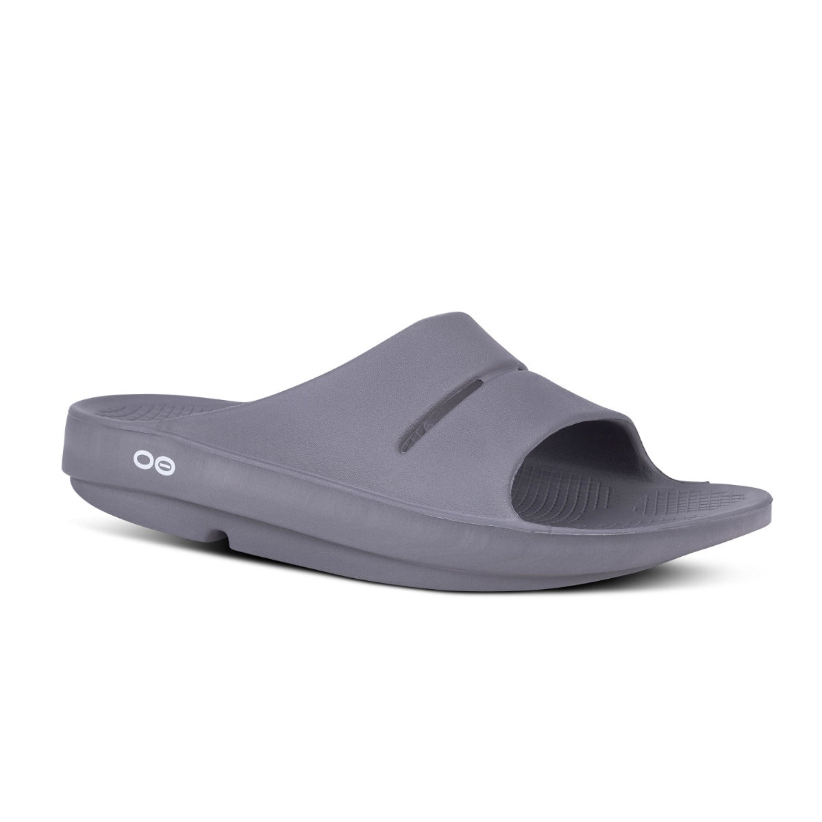 le bos OOfos Slate OOahh Slide Men's Sandals 1100-SLATE-MENS