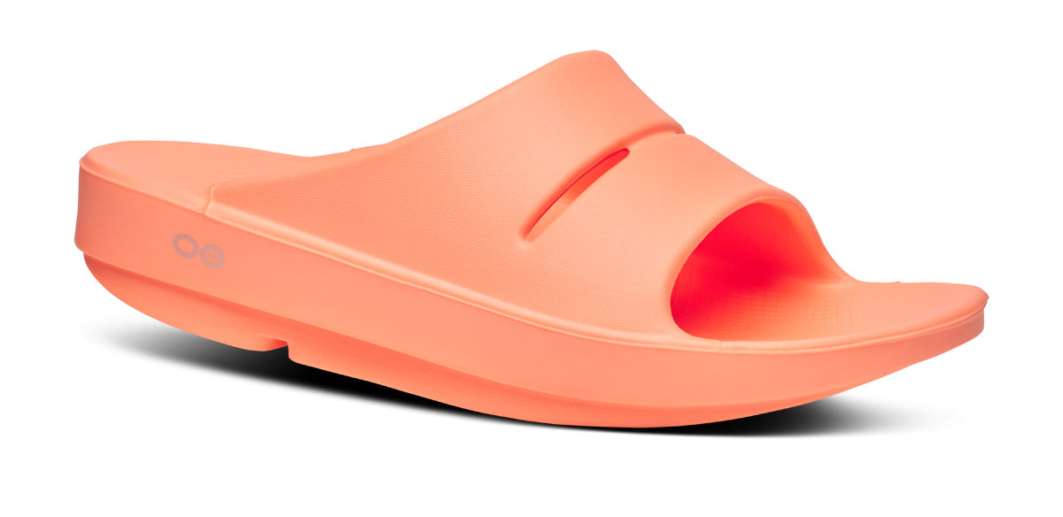 le bos Oofos Sunburst OOahh Slide Women's Recovery Sandal 1100-Sunburst