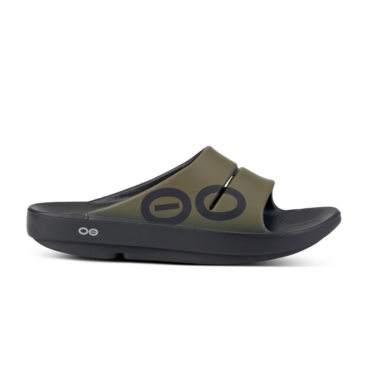 Le Bos Oofos Tactical Green OOahh Men's Sport Slides 1500TACGRN