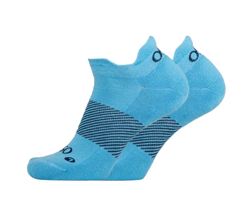 le bos OS1st Carolina Blue Wicked No Show Comfort Socks OS1-9654-CBL
