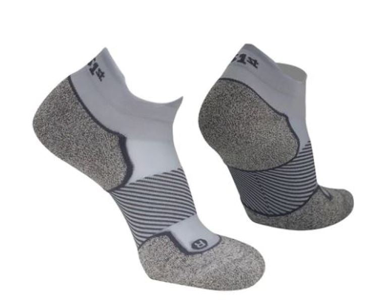 le bos OS1st Grey The Pickleball Sock- No Show PB10054-GREY
