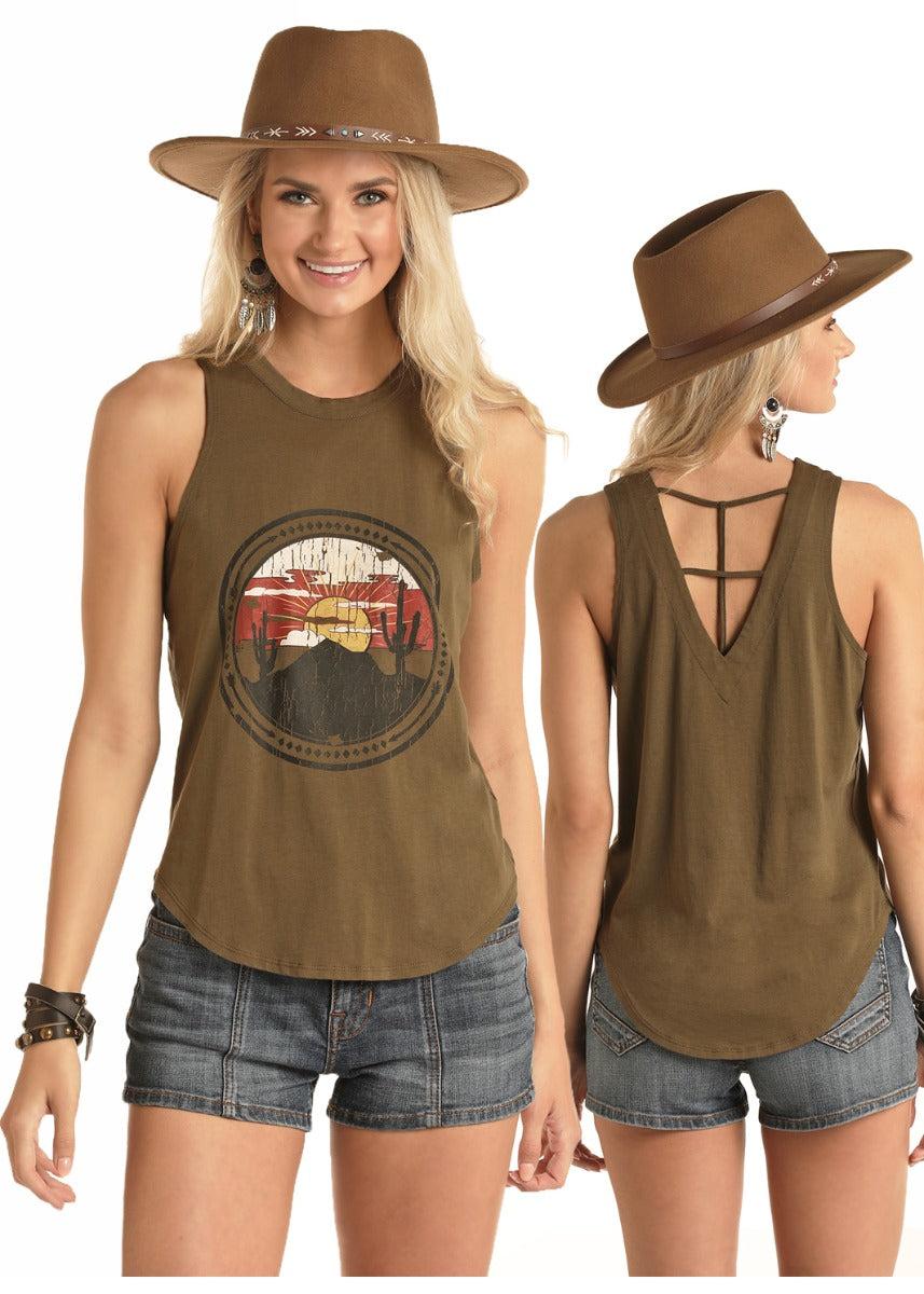 le bos Panhandle Slim Mountain Desert Tank Top 49-5182