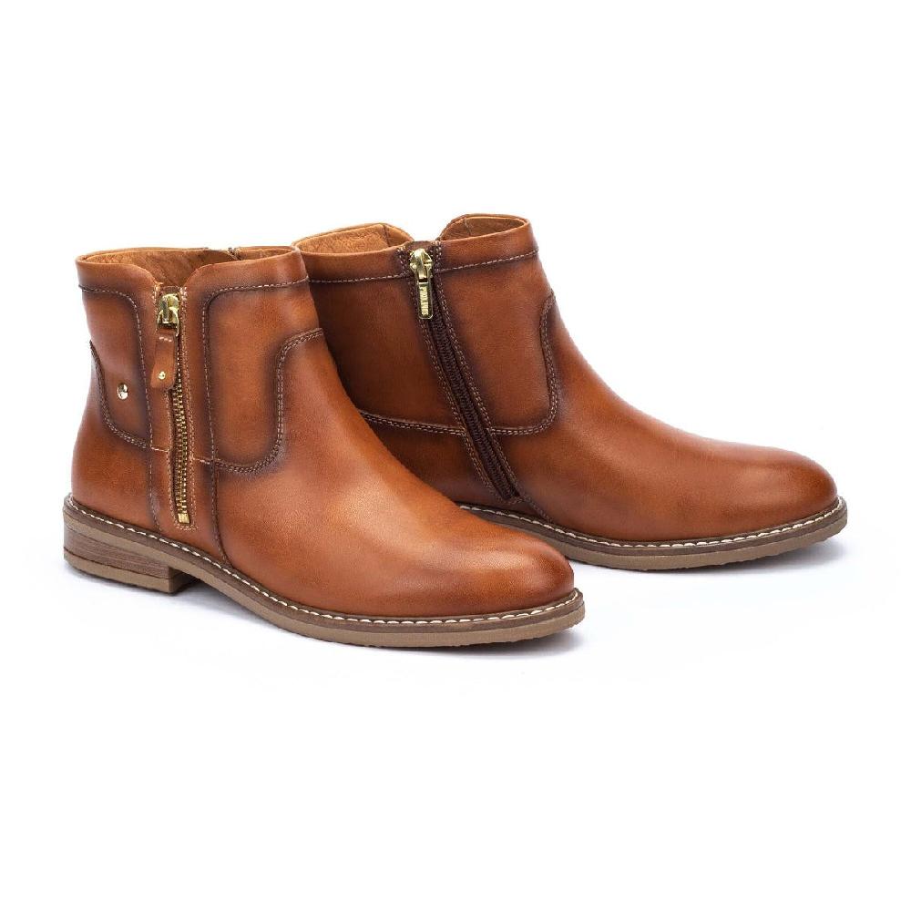 Pikolinos Brandy Aldaya Women's Short Ankle Boots With Side Zip W8J-8747