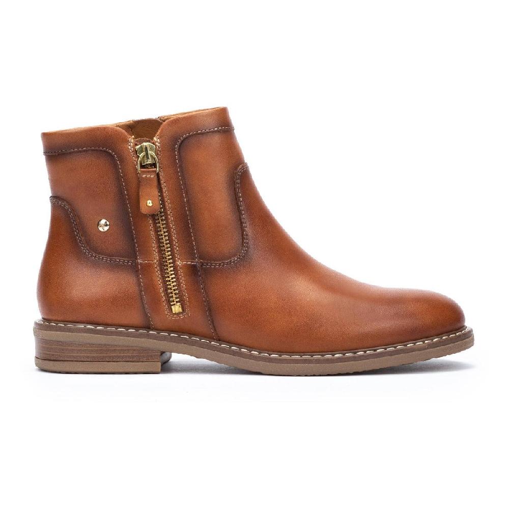 Pikolinos Brandy Aldaya Women's Short Ankle Boots With Side Zip W8J-8747