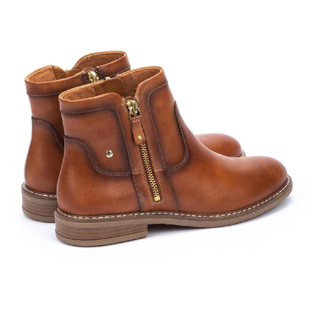 Pikolinos Brandy Aldaya Women's Short Ankle Boots With Side Zip W8J-8747