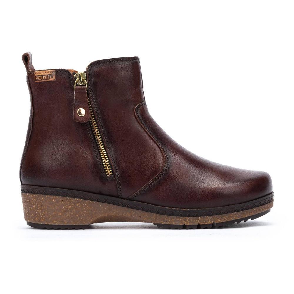 Pikolinos Caoba Granada Women's Ankle Boots With Side Zip WOW-8988