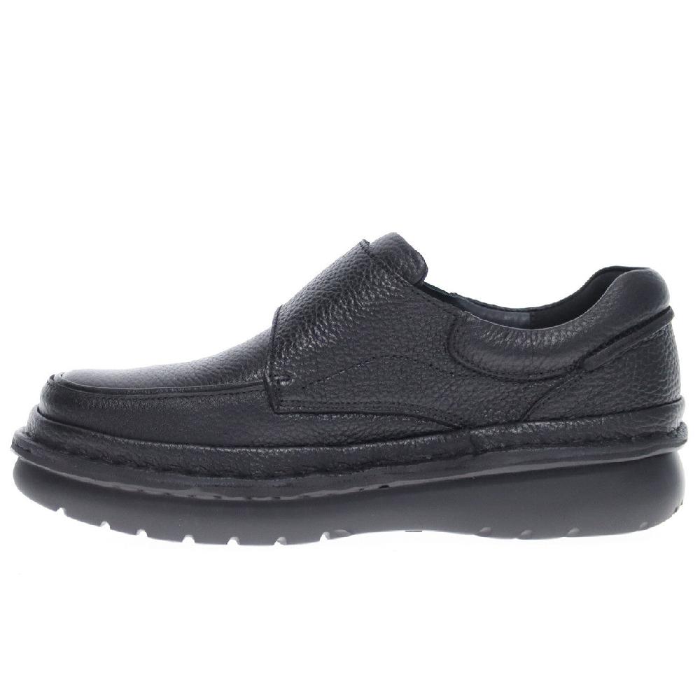 Le Bos Propet Black Scandia Strap Men's Comfort Shoes M5015