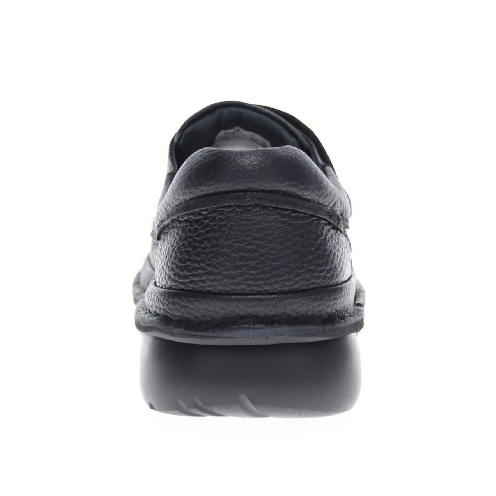 Le Bos Propet Black Scandia Strap Men's Comfort Shoes M5015