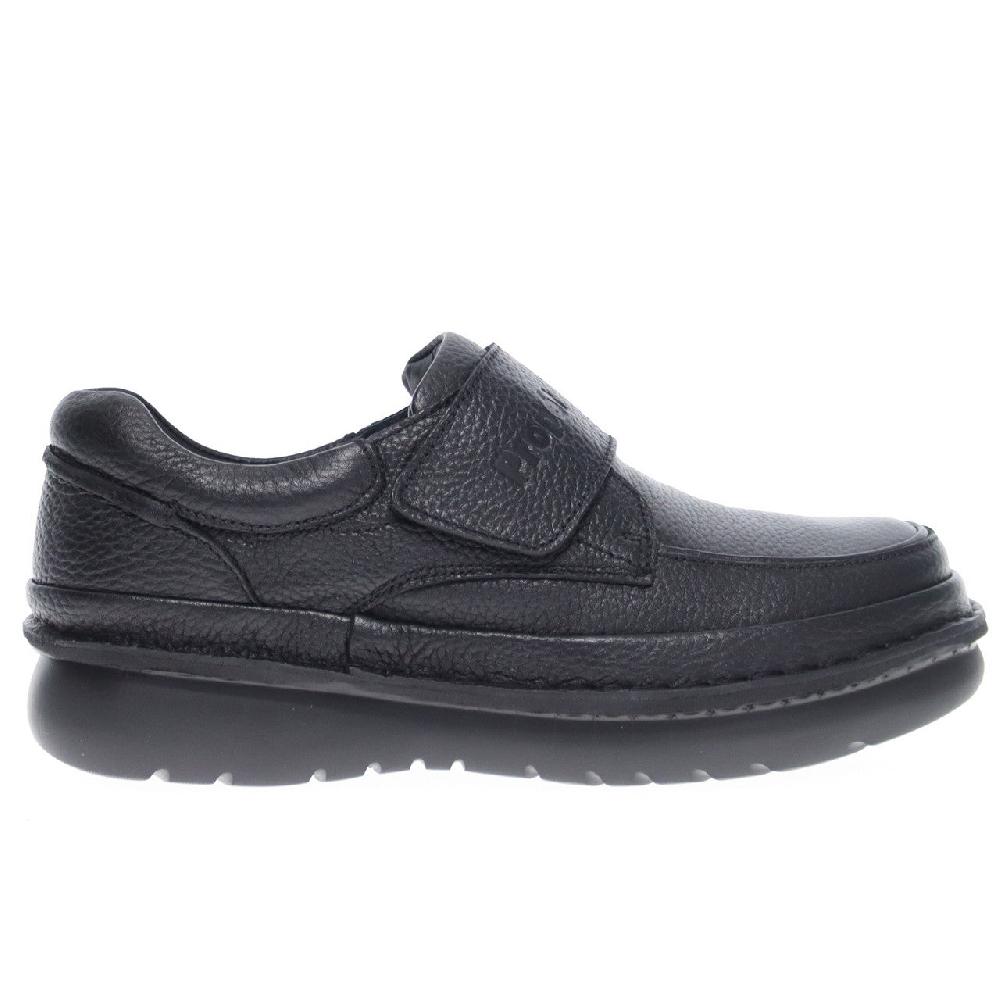 le bos Propet Black Scandia Strap Men's Comfort Shoes M5015