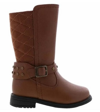 Le Bos Rachel Samara Cognac Girl's Tall Zip-Up Fashion Boot SAMARA