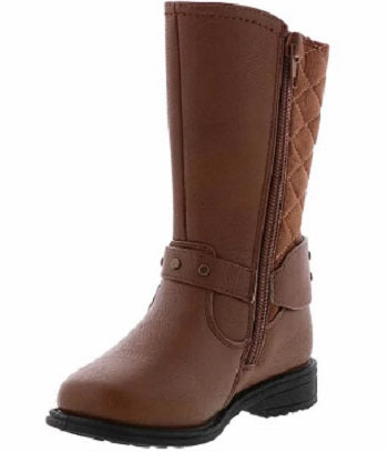 Le Bos Rachel Samara Cognac Girl's Tall Zip-Up Fashion Boot SAMARA