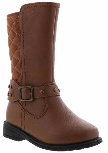le bos Rachel Samara Cognac Girl's Tall Zip-Up Fashion Boot SAMARA