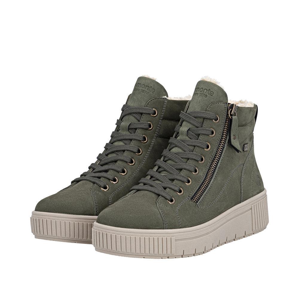 Le Bos Remonte Moor/Liane (Green) Bonnie 71 Women's Shoes D3B71-54