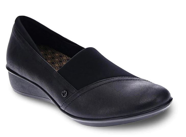 le bos Revere Black Onyx Naples Stretch Women's Loafer